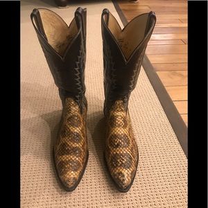 Special Edition Tony Lama Anaconda Boots
